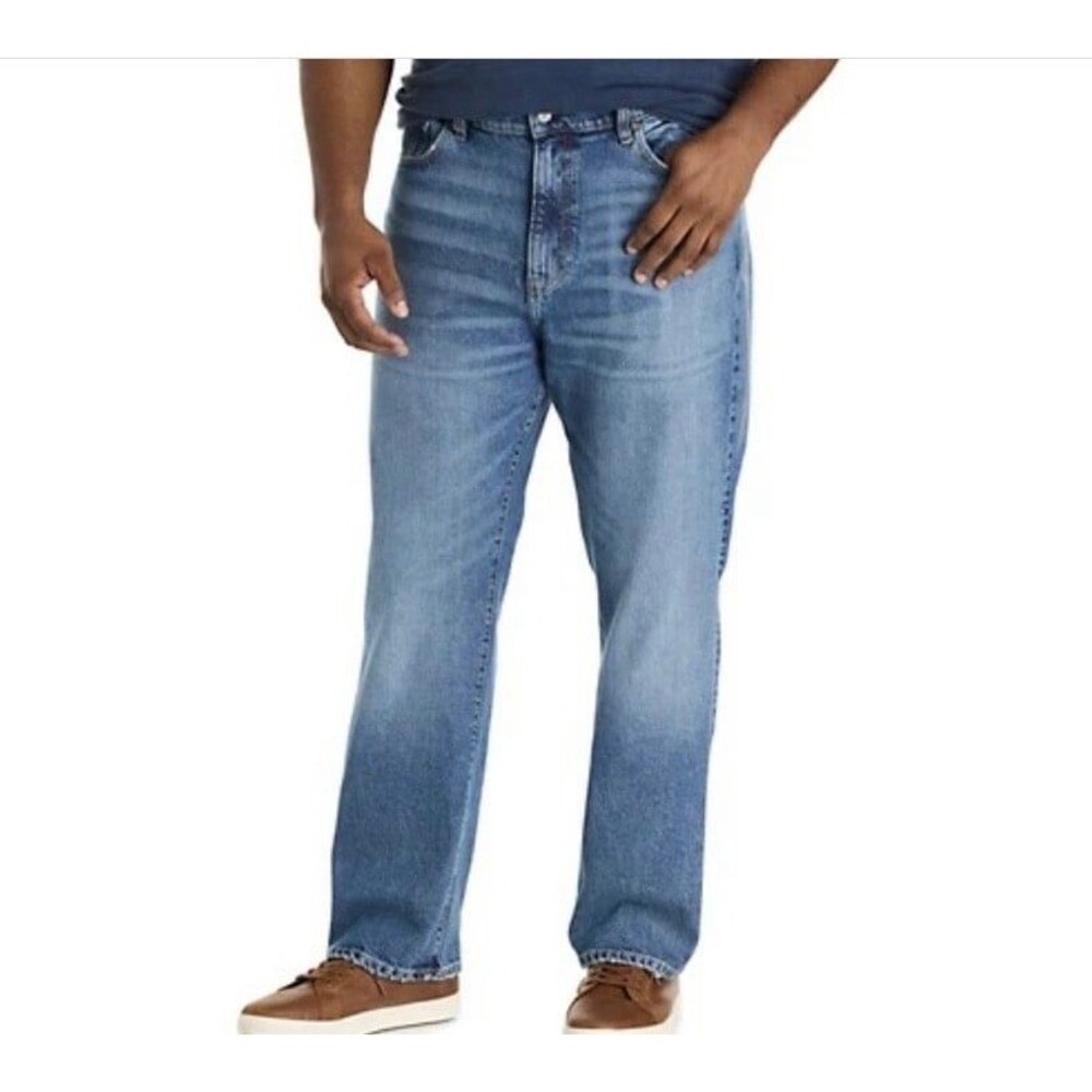 Lucky Brand Relaxed-Fit Straight-Leg Stretch Jeans Size 50x30 New With Tags